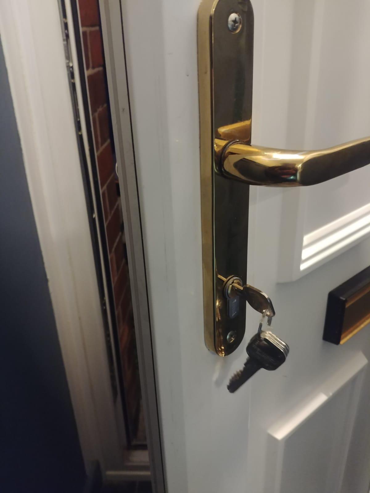 Professional lock installation