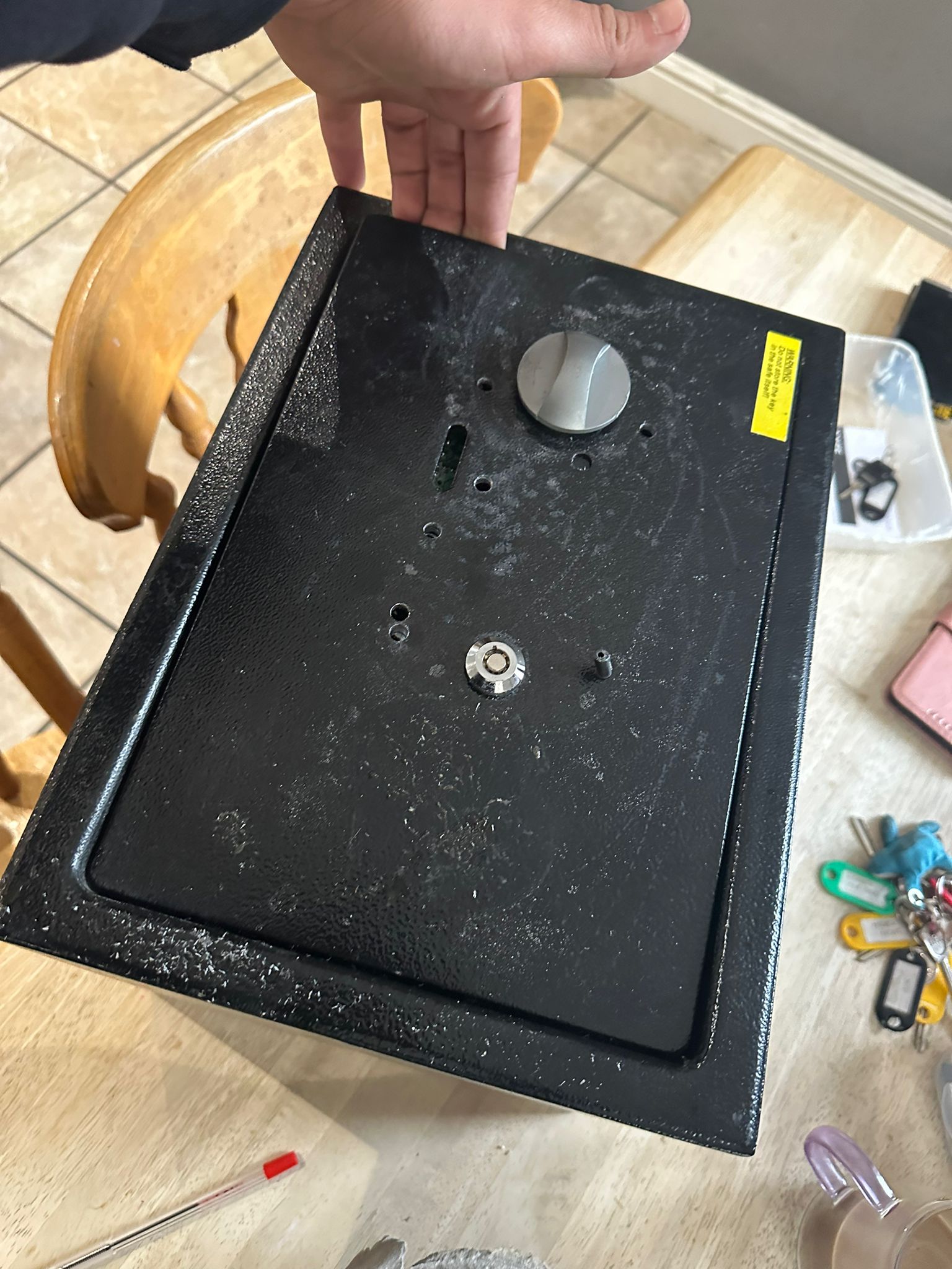 Safe opening and repair